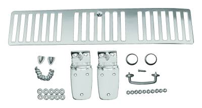 RT Offroad - RT Offroad RT34058 Stainless Complete Hood Set for 1997 Jeep Wrangler TJ