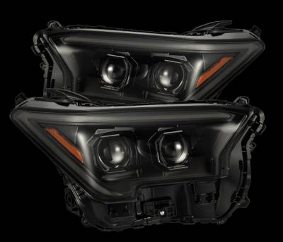 AlphaRex - AlphaRex 880328 Alpha Black LED Projector Headlights for 24+ Toyota Tacoma