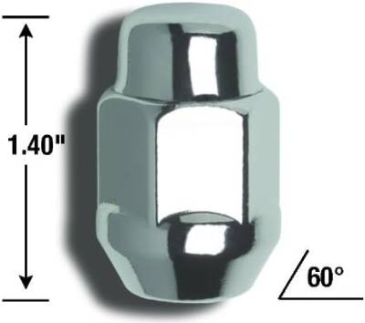 Gorilla Automotive - Gorilla Automotive 41127 Chevy Geo Peugeot Pontiac Wheel Lug Nut Set