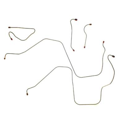 The Right Stuff Detailing - The Right Stuff JKT6801S 68-69 AMC Ambassador Brake Hydraulic Line Kit