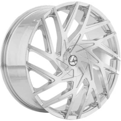 Azara - Azara Wheel AZA-518 22x9.5 5x112 30mm Chrome AZA-5182295BLANK+30C DT5x112