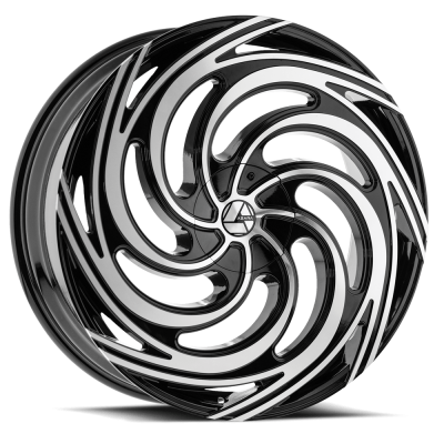 Azara - Azara Wheel AZA-51928955115120+32BM AZA-519 28x9.5 5x115/120 32mm Black