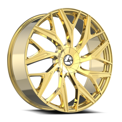 Azara - Azara Wheel AZA-527 20x8.5 5x4.5 5x120 35mm Gold AZA-52720853835NG