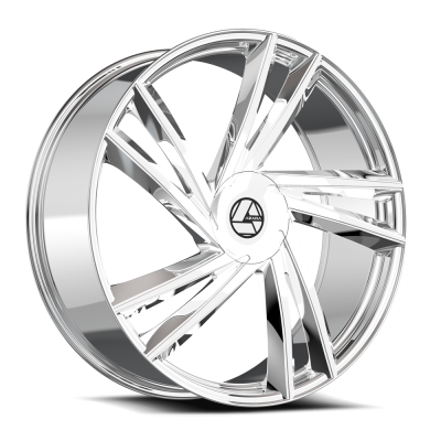 Azara - Azara Wheel AZA-529 20x8.5 5x4.25/4.5 35mm Chrome AZA-52920853235NC