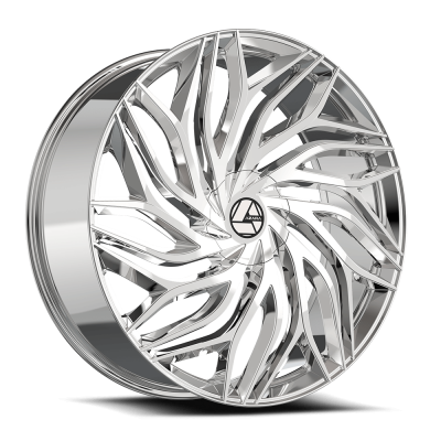 Azara - Azara Wheel AZA-537 18x8 5x100/4.5 35mm Chrome AZA-5371882335NC