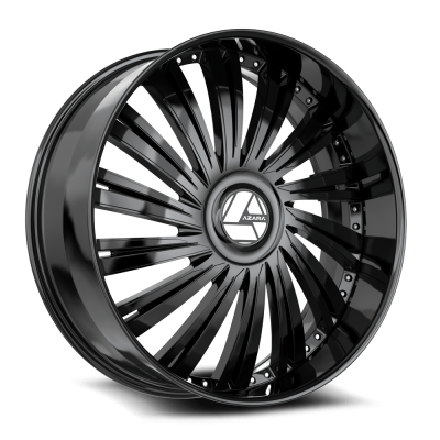 Azara - Azara Wheel AZX-102 24x9 BLANK 15mm Gloss Black AZX-102249BL15GB