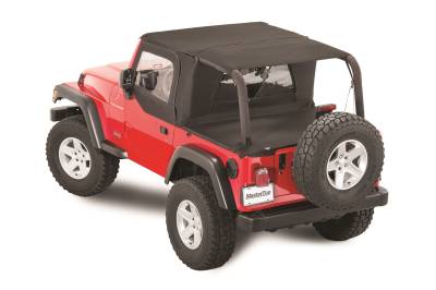 MasterTop - MasterTop 14450024 WindStopper/Tonneau Cover Combo for 04-06 Wrangler LJ Ultd