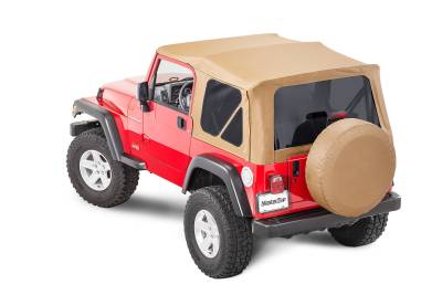 MasterTop - MasterTop 15101217 Top No Doorskins Tinted Spice Diamond for 97-06 Wrangler TJ