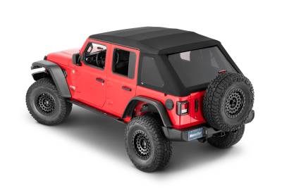 MasterTop - MasterTop 15501624 MasterTop Complete Fastback Top for 18+ Jeep Wrangler JLU 4DR