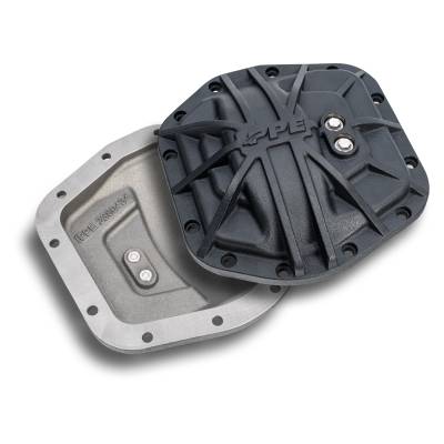 Pacific Performance Engineering - PPE 238043420 HD Nodular Iron FR Diff Cover Blk for 18-23 Jeep JL Spt Dana-M186
