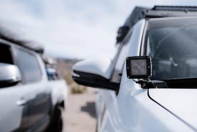 Cali Raised LED - Cali Raised LED CR2493 Low Profile LED Ditch Light Bracket Kit for 10-21 4Runner