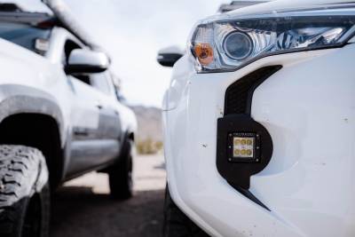 Cali Raised LED - Cali Raised LED CR2554 LED Fog Light Pod Replacements Brackets for 14-21 4Runner