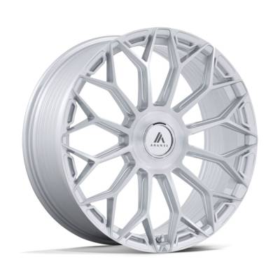 Asanti Black - Asanti Black AB051 ENVOY 20x10.5 5x112 5x120 38mm Silver/Brushed AB051SR20055N38