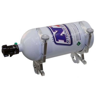 Nitrous Express - Nitrous Express 11108B Roll Bar Mount 10lb/15lb Bottle Billet Brackets