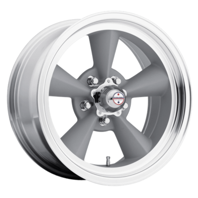 American Racing Vintage - American Racing Vintage Wheel VN309 TT O 15x7 5x4.5 -6mm Silver VN3095765