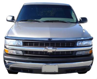 Auto Ventshade AVS - Auto Ventshade 21936 Hoodflector Bugshield Smoke for 99-06 Silverado/Suburban