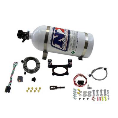 Nitrous Express - Nitrous Express 20948-10 Nx Nitrous Oxide System Kit for Coyote 5.0L 4V TB Plate