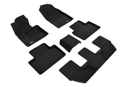3D MAXpider - 3D MAXpider L1VV02004709 ELEGANT Floor Mat for 18-26 Volvo XC90