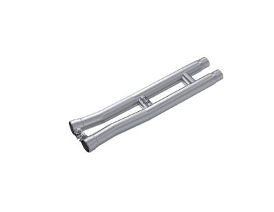 MBRP Exhaust - MBRP Exhaust S7283409 2.5" H-Pipe Race Profile for 15-26 Mustang GT S550/GT S650