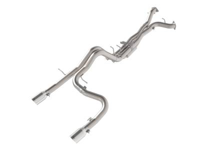 aFe Power - aFe Power 49-33154-P Exhaust System Kit for 22-26 Ford Bronco Raptor 3.0