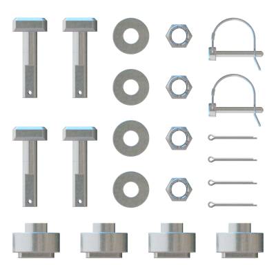 CURT - CURT 19113 Replacement Handle Hardware for Puck System Adapter Chevy/Ford/GMC