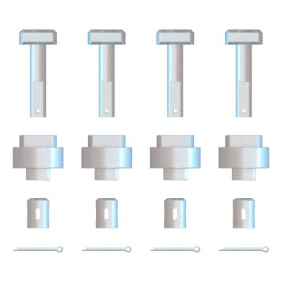 CURT - CURT 19117 Handle Hardware Puck System Adapter for Silverado/Sierra