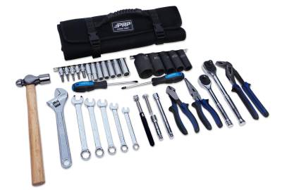 PRP - PRP E132 Kawasaki KRX Roll Up Tool Bag w/35pc Tool Kit