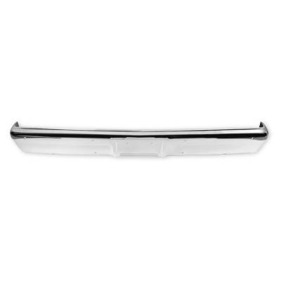 Brothers Trucks - Brothers Trucks 04-352 Premium Front Bumper w/o Impact Strip Holes Chrome