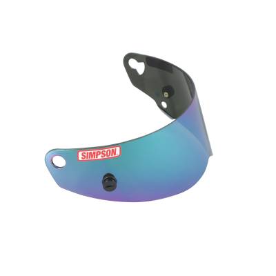 Simpson Safety - Simpson Safety 89402 Helmet Shield Iridium for Bandit Super Drag Bandit