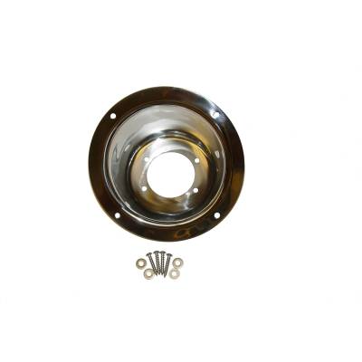 Rugged Ridge - Rugged Ridge 11135.02 Gas Tank Filler Bezel Stainless Steel for Jeep Wrangler
