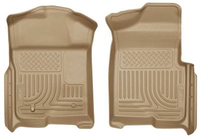 Husky Liners - Husky Liners 18333 Weatherbeater Front Floor Liners Tan for Ford F150
