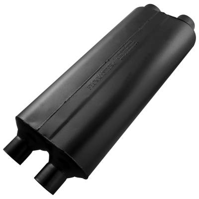 Flowmaster - Flowmaster 524704 70 Series Big Block II Muffler Dual/Dual Aluminized