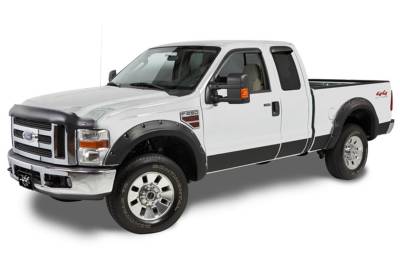 Stampede - Stampede 8414-2 Ruff Riderz Fender Flare 4Pc Smooth Black Ford