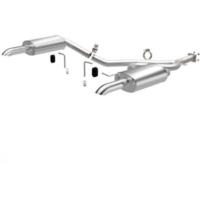 MagnaFlow Exhaust Products - MagnaFlow 16889 Metallic Finish Cat-Back Exhaust System for 80 Chevy Corvette
