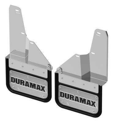 Gatorback - Gatorback 12" Black Front Mud Flaps GMC Sierra HD GCS200F-DX2