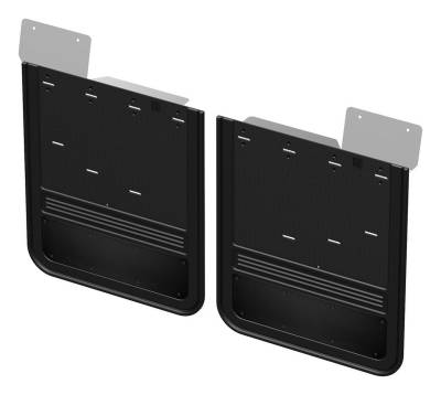 Gatorback - Gatorback 21" Rear Dually Black Mud Flaps Silverado/Sierra 3500 GCR204R-AA