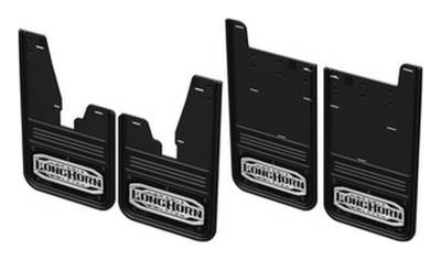 Gatorback - Gatorback 12" Black Front/Rear Mud Flap Set for RAM 2500/3500 GCR36K-LW2