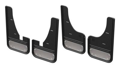 Gatorback - Gatorback 12" Black Front/Rear Mud Flap Set Chevy Traverse GCR25K-1