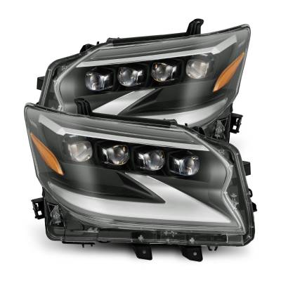 AlphaRex - AlphaRex 880300 LED Black Projector Headlights