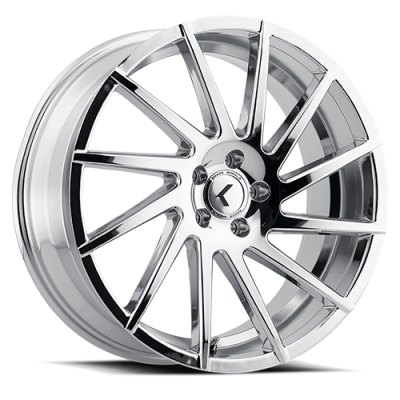 Kraze Wheels - Kraze Wheels KR185 Double Down 20x8.5 5x4.25/4.5 38mm Gloss Black KR185-2814B38