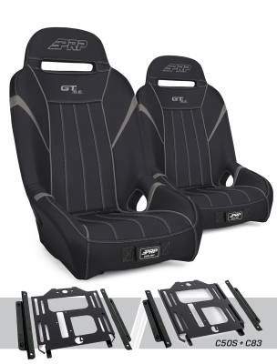 PRP - PRP A5701-PORXP-C50S-203 GT/SE Suspension Seats for Polaris RZR 570/800/900 Pair