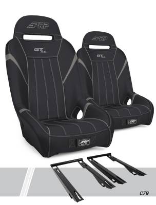 PRP - PRP A5701-PORXP-C79-203 GT/SE Suspension Seats for Polaris RZR PRO XP/R Turbo R
