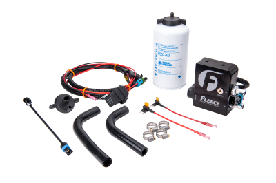 Fleece Performance - Fleece FPE-DMAX-HFFBA-1116 Heated Fuel Filter for 11-16 LML Duramax