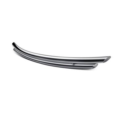 Black Horse Off Road - Black Horse 8SU02DL Stainless Steel Rear Bumper Guard for 20-24 Subaru Forester