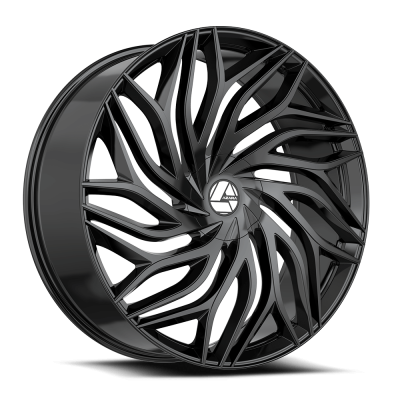 Azara - Azara Wheel AZA-537 18x8 5x100/4.5 35mm Gloss Black AZA-5371882335GB