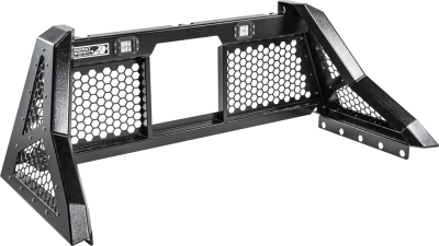Highway Products - Highway Products 4011-022-BK62 Savage HD Open Mesh Smooth Black Up/Center Size 2