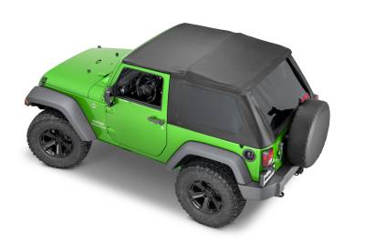 MasterTop - MasterTop 15501324 SkyMaster Fastback Complete Top for 07-18 Wrangler JK 2DR