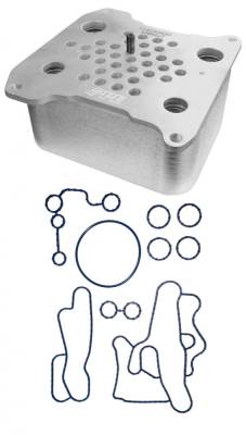 Pacific Performance Engineering - PPE 314030410 Oil Cooler w/Gasket Kit for 07.5-10 Ford 6.4L