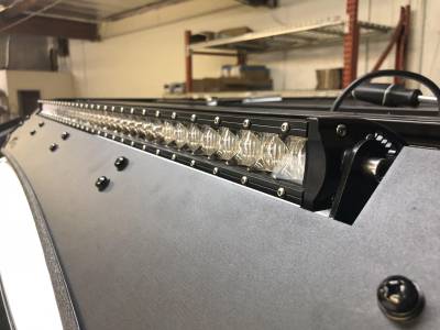 Cali Raised LED - Cali Raised LED CR2670 40" Cut Out Prinsu Roof Rack Slim LED Light Bar Bracket