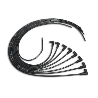 Taylor Cable - Taylor Cable 50051 8mm StreeThunder Spark Plug Wire Set 90-DEG Black Universal